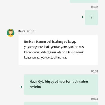 Betkolik Yanlış Bakiye Gösterilmesi