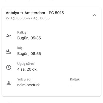 eDreams Aldığım Bilet Ve PNR Numarası Gönderilmedi