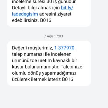 Skechers Spor Ayakkabı Kusurlu Ürün