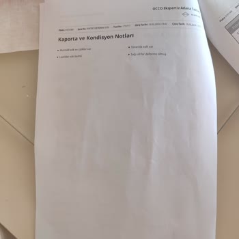 Tekbaş Grup Eksper Raporu Yanlışlığı Nedeniyle Mağduriyet Yaşadım