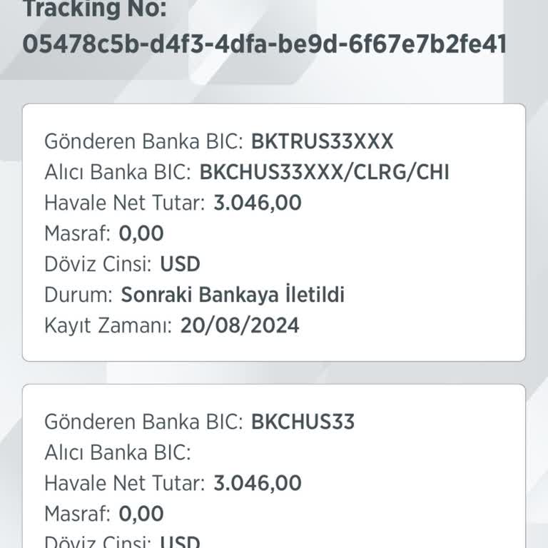 Ziraat Bankası SWİFT Döviz Transferi