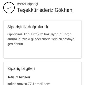 Luis Bien, Sipariş Şikayeti.