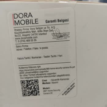 Dora Mobile Mi Home Kamera