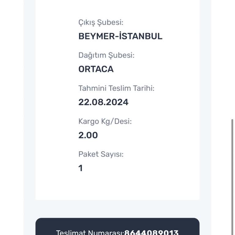 Decomia Home 1 Haftadır Ürünümü Göndermedi