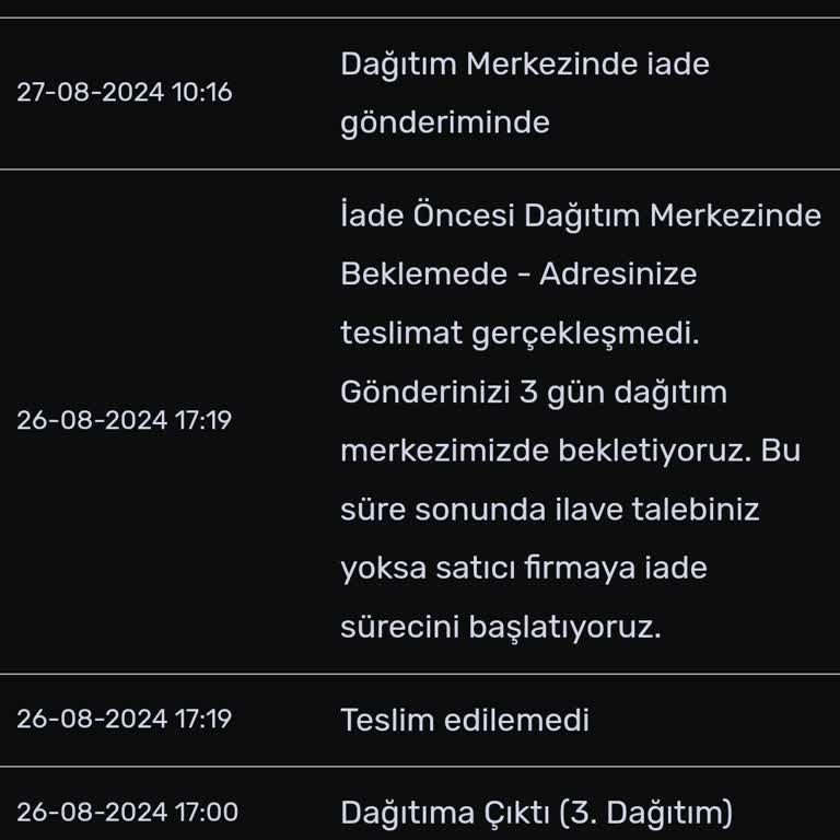 Kargomsende Kargomu Getirmemekte Israr Ediyor