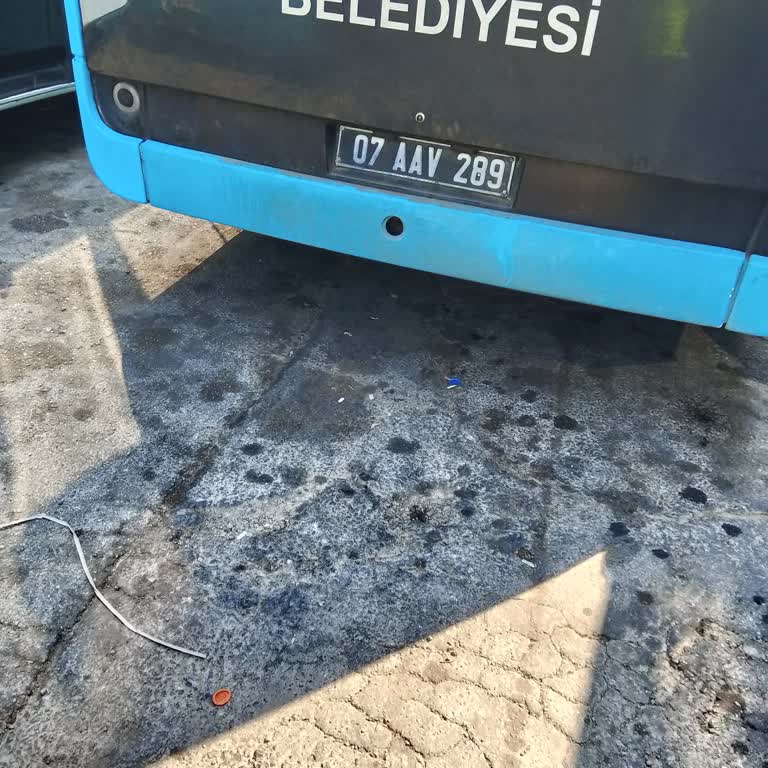 Antalya Büyükşehir Belediyesi Antalya Otobüs Sorumsuzluğu