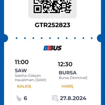 BURULAŞ Bilet Değişikliği Yerine İkinci Kez Bilet Sattılar