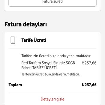 Vodafone'un Sürekli Yüksek Paket Teklifleri ve Yanıltıcı Bilgilendirmeleri