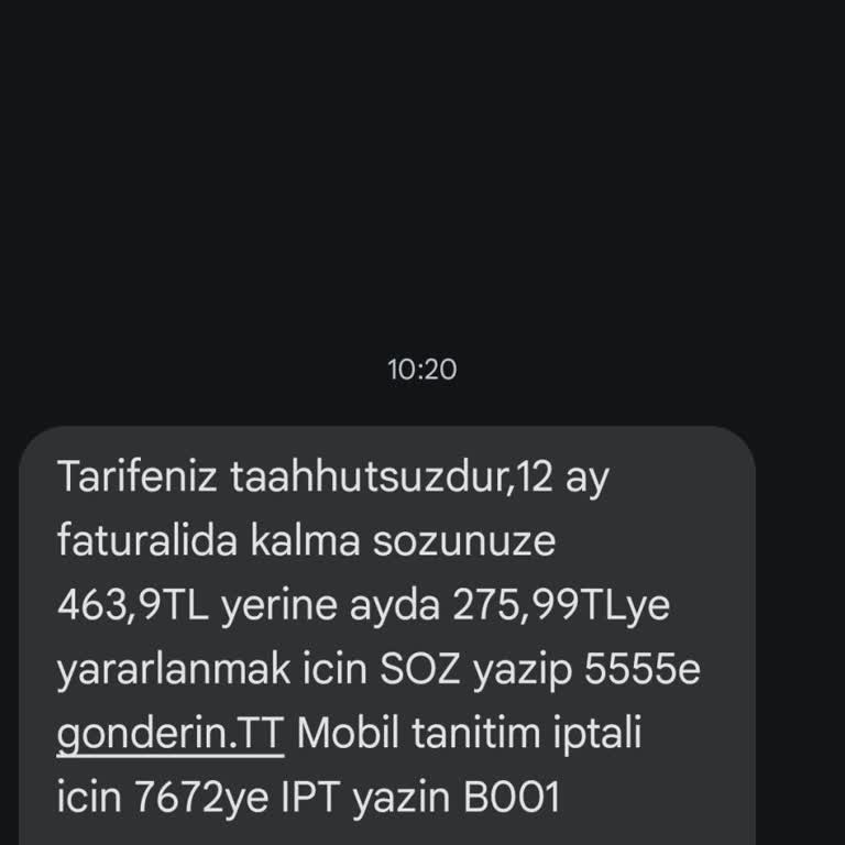 TT Mobil Numara Taşıma Kampanyasında Verdiği Sözü Tutmuyor!