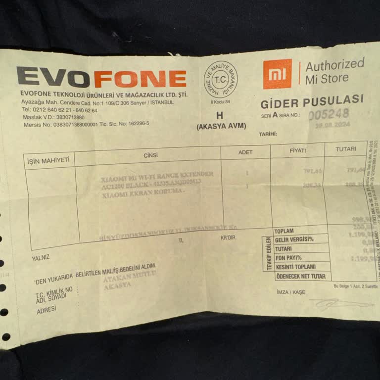 Xiaomi Mi Wi-Fi Range Extender AC1200 Menzil Genişletici Evofone Akasya İade