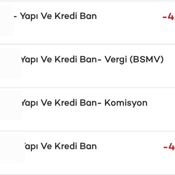Yapı Kredi Havuzda Kalan Para İçin Yardımcı Olmuyor