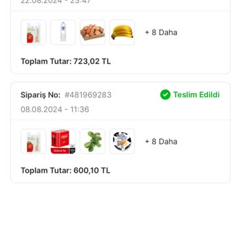 Migros Sanal Market'te Teslimat Ve İade Sorunu
