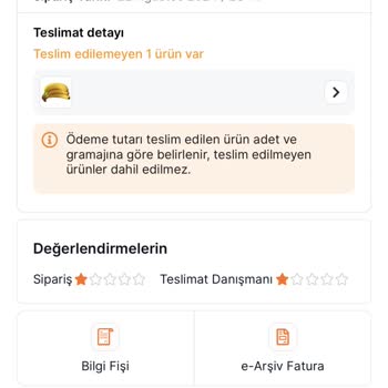Migros Sanal Market'te Teslimat Ve İade Sorunu