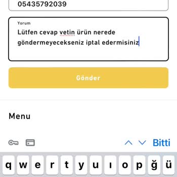 Blessin.com.tr Aleti Hala Göndermediler Muhatap Yok