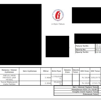 Kumtel Airfryer Garanti Sorunu/Genel Merkezin Sorumsuzluğu