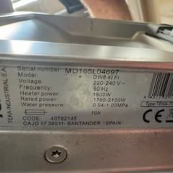 Teka DW8 41 Fı Bulaşık Makinesi Paslanma Sorunu