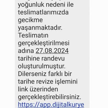 Dijital Kurye Teslimat Yapamama Problemi