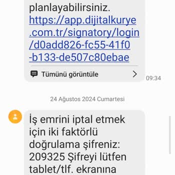 Dijital Kurye Teslimat Yapamama Problemi
