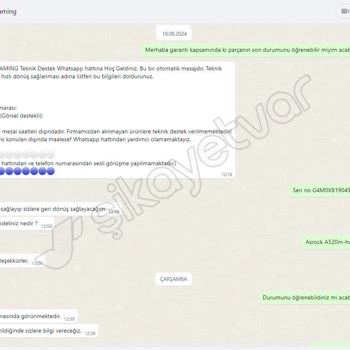 Gençer Gaming Arızalı Ana Kart Problemi