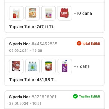 Migros Şubesi Teslimat Sorunu