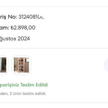 A101- Tiamob Erzak Dolabı Eksik Ürün