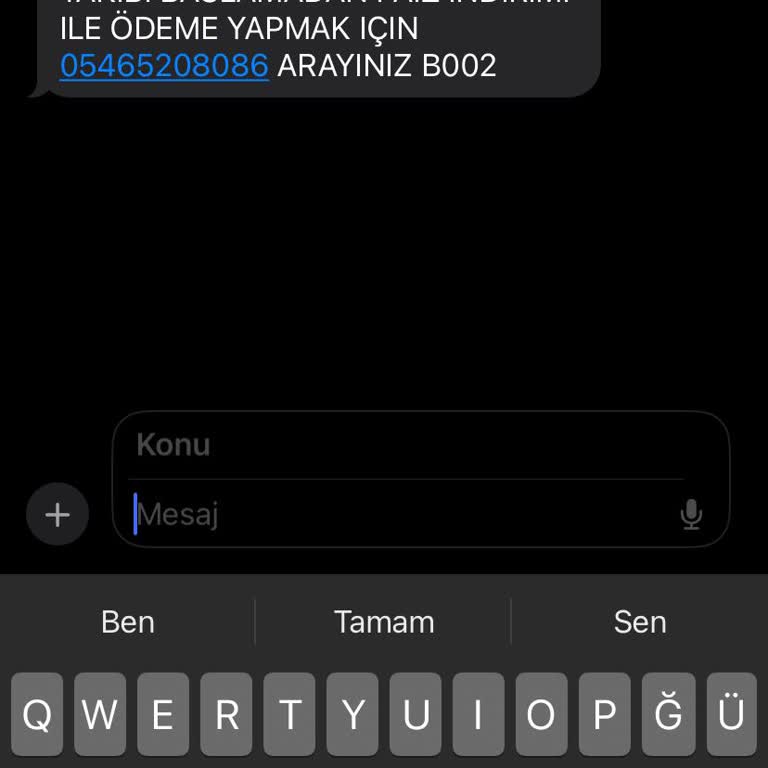 UCKOCLAR HK (SMS) Haksız İcra Takibi Ve Kişisel Veri İhlali
