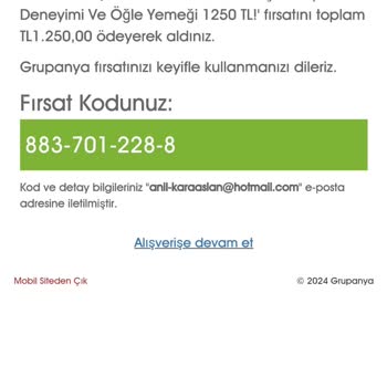 Grupanya.com'dan Aldığım Biletin İptal Ve Erteleme Sorunu