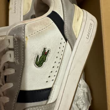 SuperStep Lacoste Ayakkabı Deri Soyulması