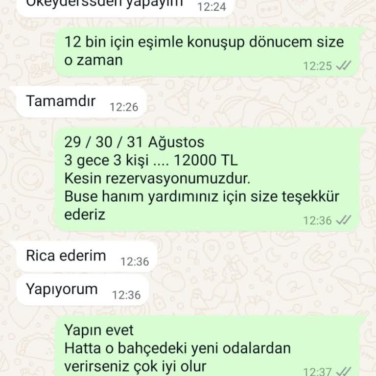 Palm Beach Hotel Küçükkuyu Rezervasyonumuzun Yok Sayılması