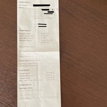 Bosch Çamaşır Makinesi Arızasının Giderilememesi