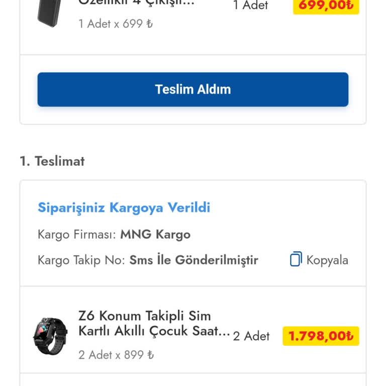Şok Market Takip Numarası Dahi Aktarılamayan Ürün