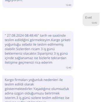 Horoz Lojistik Kargo Süreci Mağduriyeti Ve Ürünümün X Kişilere Teslimi