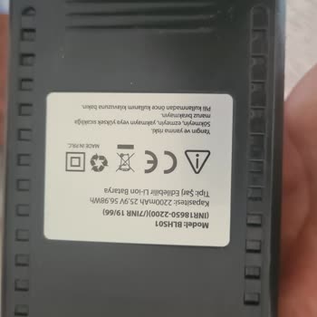 Blaupunkt Şarjlı Elektrik Süpürge Arızası