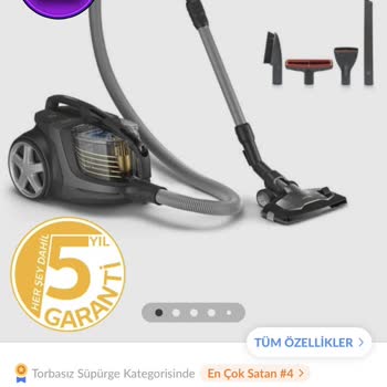 PHILIPS Ev Aletleri Philips 9145 Elektrikli Süpürge