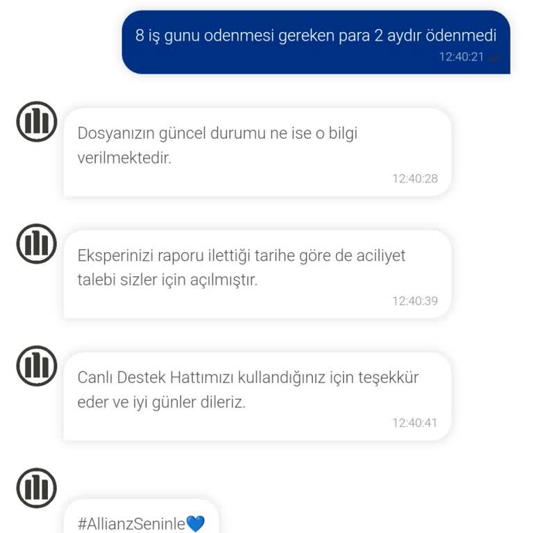 Allianz Sigorta Allianz Mağdur Etti