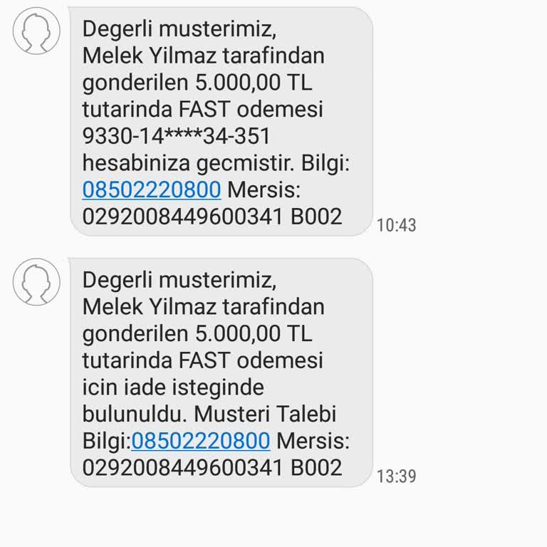 Denizbank Para İade İşlemi