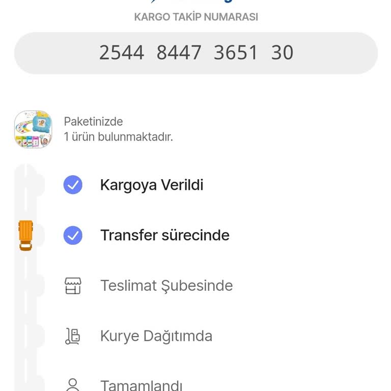 Sürat Kargo Kargo Takibinde İzmir Aktarmada Kalan Ürün
