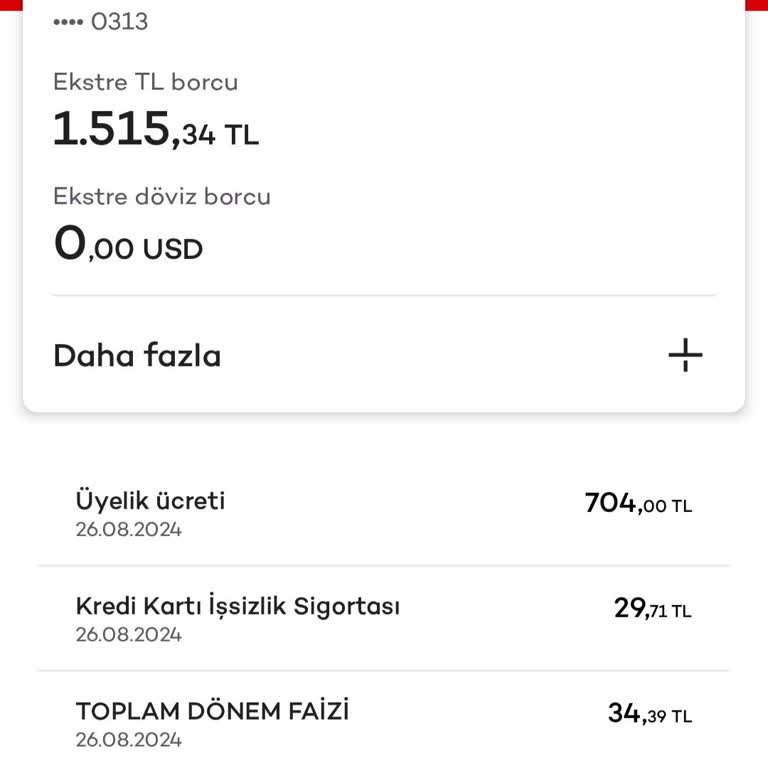 Akbank 704 Liralık Üyelik Ücreti Aldı. Kartın Limiti 3 Bin Tl Zaten