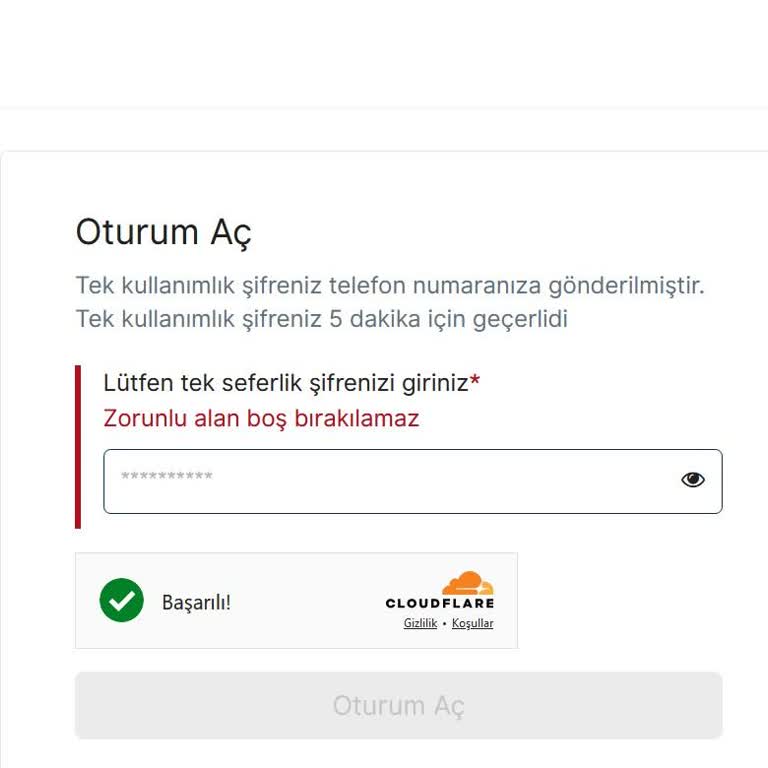 Vsf Global Avusturya İçin Telefona SMS Kodu Gelmiyor