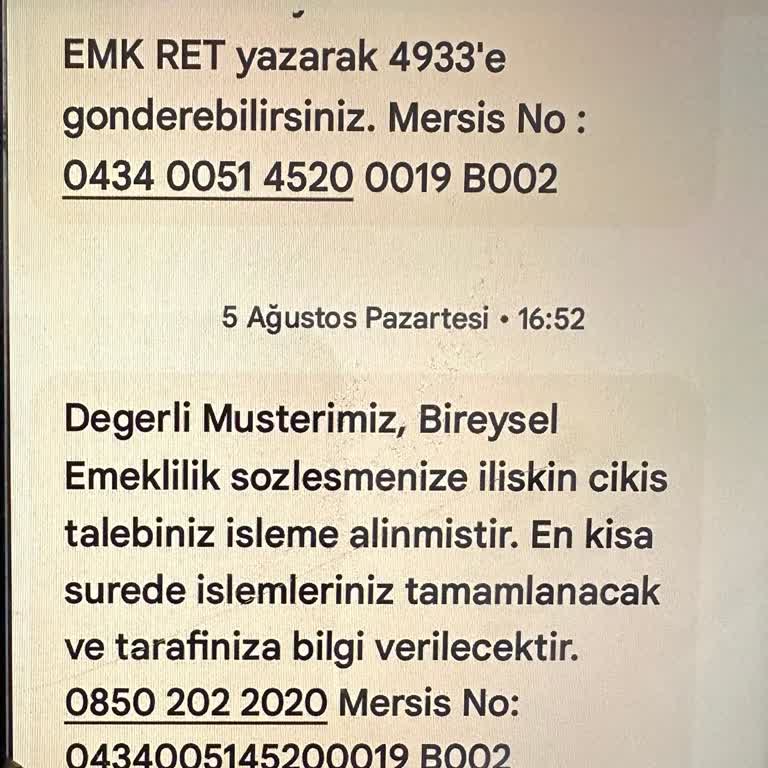 Türkiye Hayat Emeklilik Mağduriyeti Ve Bir Türlü Alamadığımız Maaş