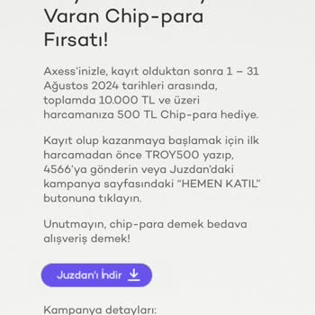 Akbank Chip Paramı Yatırmıyor