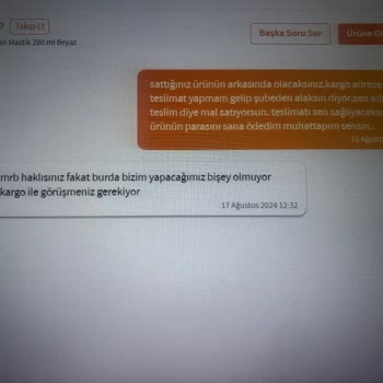 Trendyol Teslimat Sorunu Ve Müşteri Hizmetleri Deneyimi