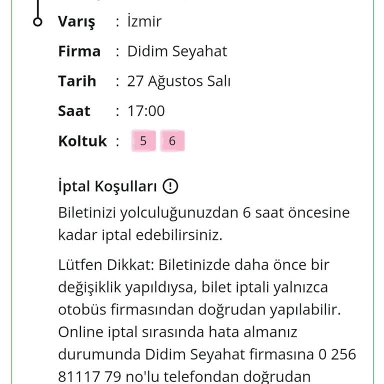 Didim Seyahat Müşteri Hizmetleriyle İlgili Korkunç Deneyim
