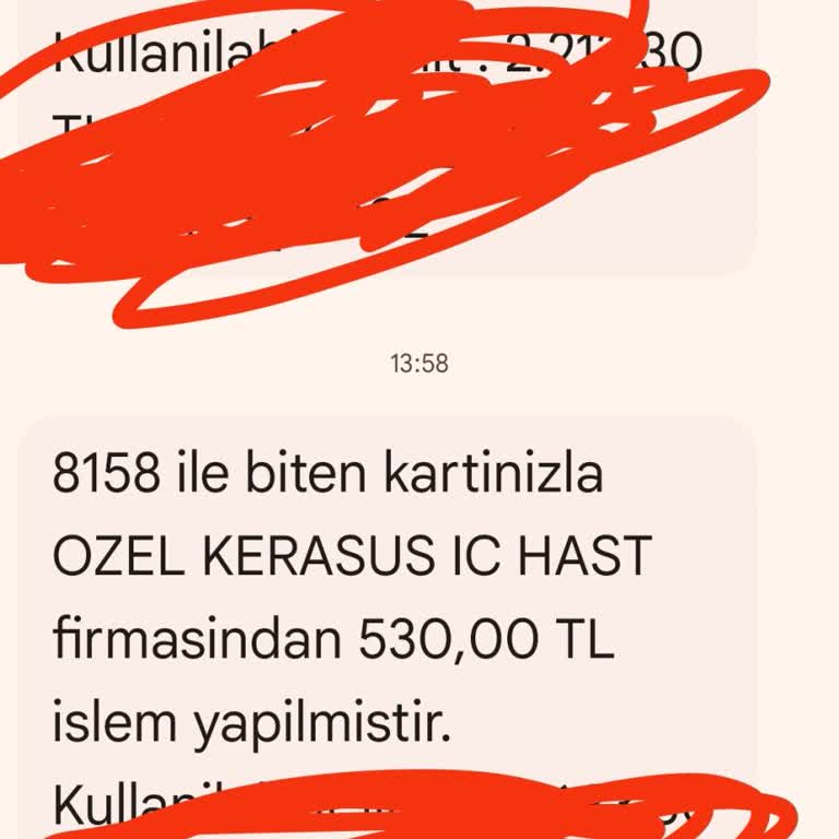 Özel Giresun Kent Hastanesi Ultrason Ücreti Alınması