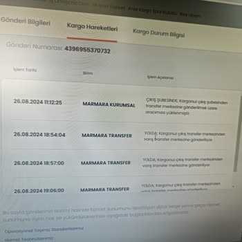 Aras Kargo Kargoyu Kaybetmesi Kargonun Nerede Olduğu Bilinmiyor