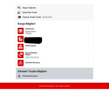 Hepsiburada Sitesinin Media Markt Mağazası Buzdolabı Siparişi