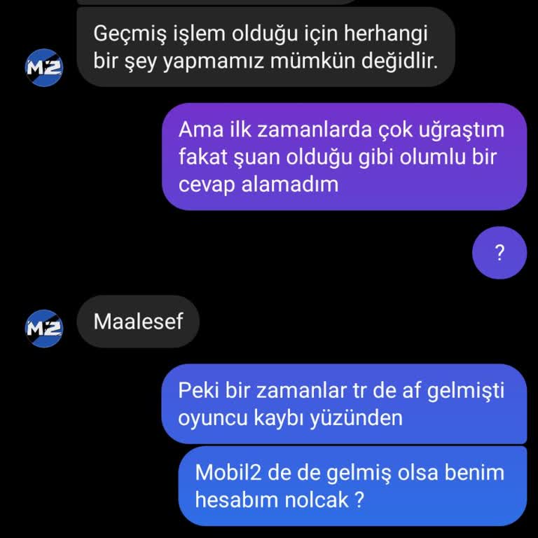 Mobile2 Mobile 2 Hakkımı Arıyorum
