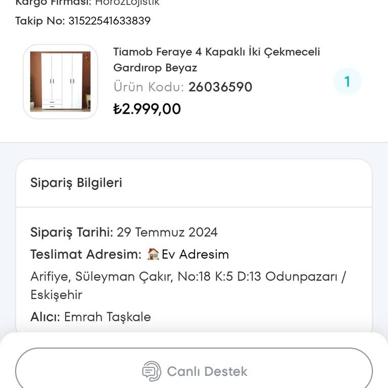 A101-Tiamob Firmasının Tüketiciyi Mağdur Etmesi