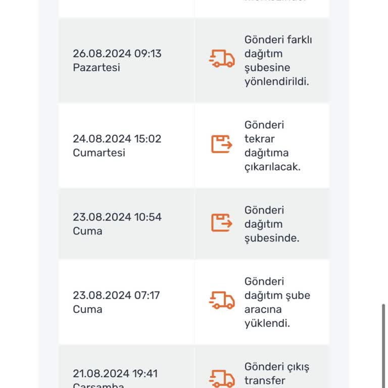 Sürat Kargo/Konaklı -Alanya, Yanlış Bilgilendirilme