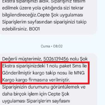 Cepte Şok Elektronik Siparişim 27 Gündür Gelmiyor